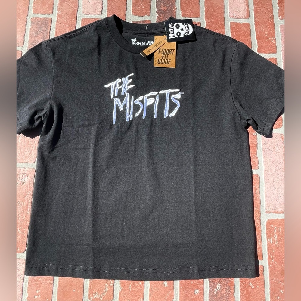 Misfits ‘Horror Business’ Embroidered 2-Sided Shirt SZ SM Danzig Punk Rock Metal